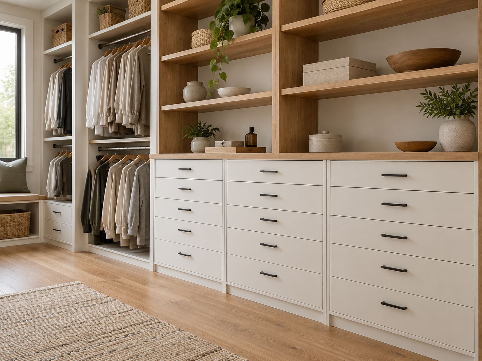 Concept closet drawers